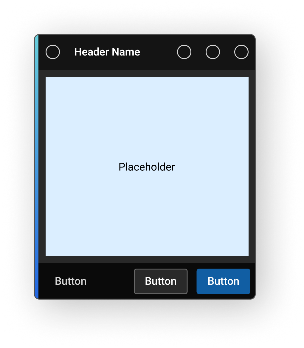 Verse card component anatomy shown in the dark theme.