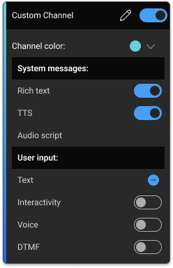 A composed dark Mix component built from Verse card parts.